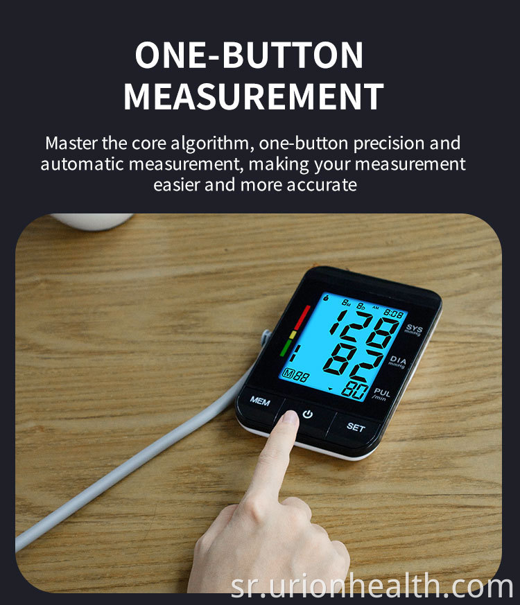 backlight aneroid blood pressure monitor
